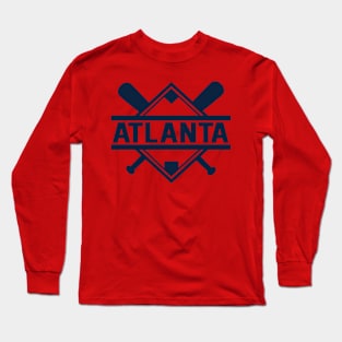 Atlanta Diamond Alternate Long Sleeve T-Shirt